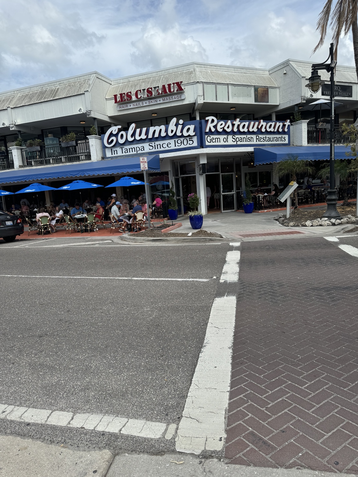 The landmark Columbia Restaurant on St. Armands Circle